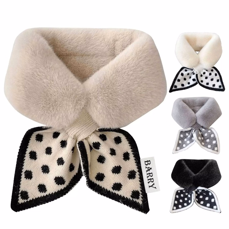 Women Knitted Winter Collar And Scarves