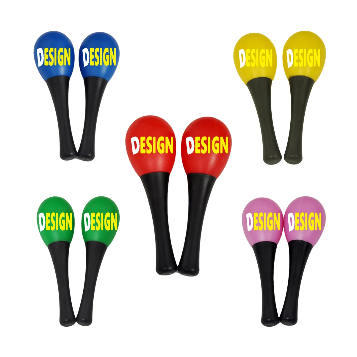 Neon Maracas Shaker 1