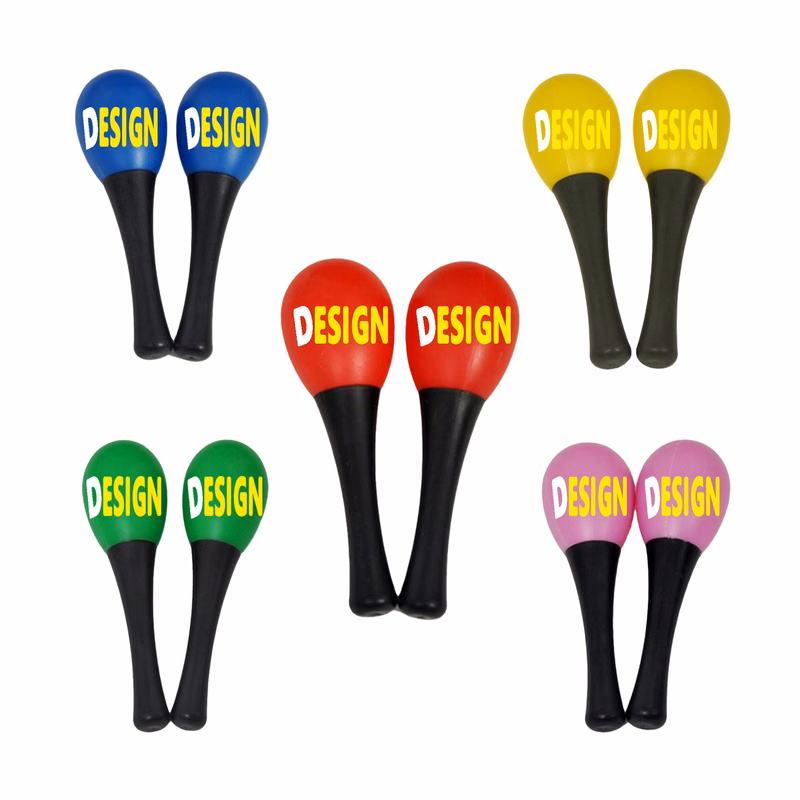 Neon Maracas Shaker