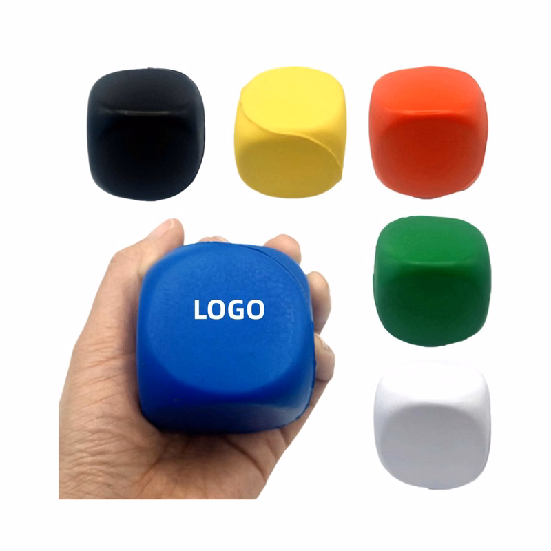 Soft PU Foam Stress Relief Dice