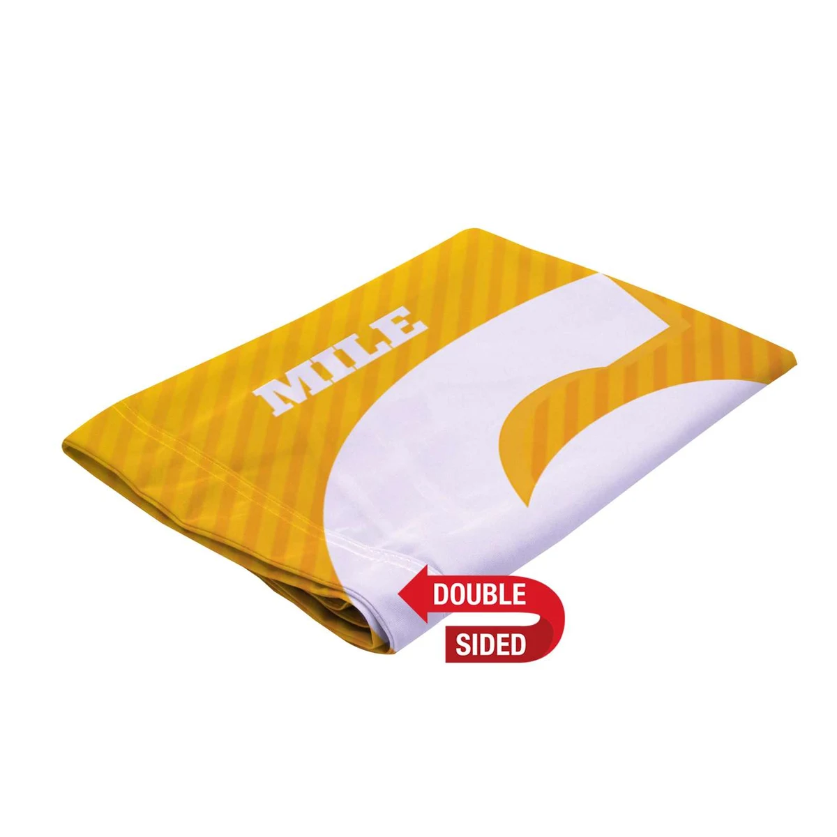 7' Premium Rectangle Sail Sign Replacement Flag (Double-Sided) 1