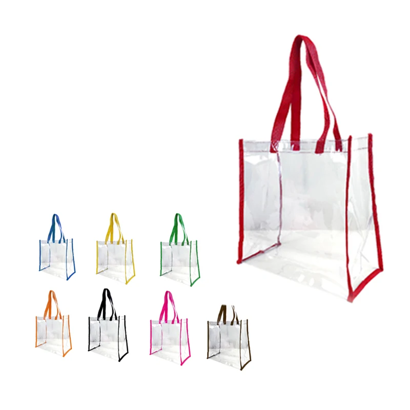 Clear PVC Tote Bag 1