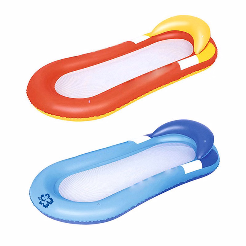 Inflatable Floating Bed With Pillow