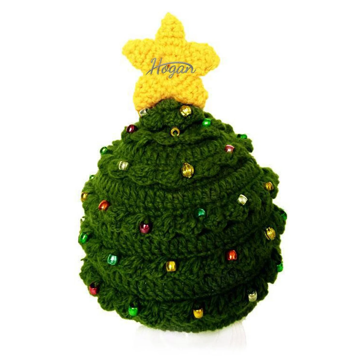 Custom Unique Christmas Tree Star Hat 1
