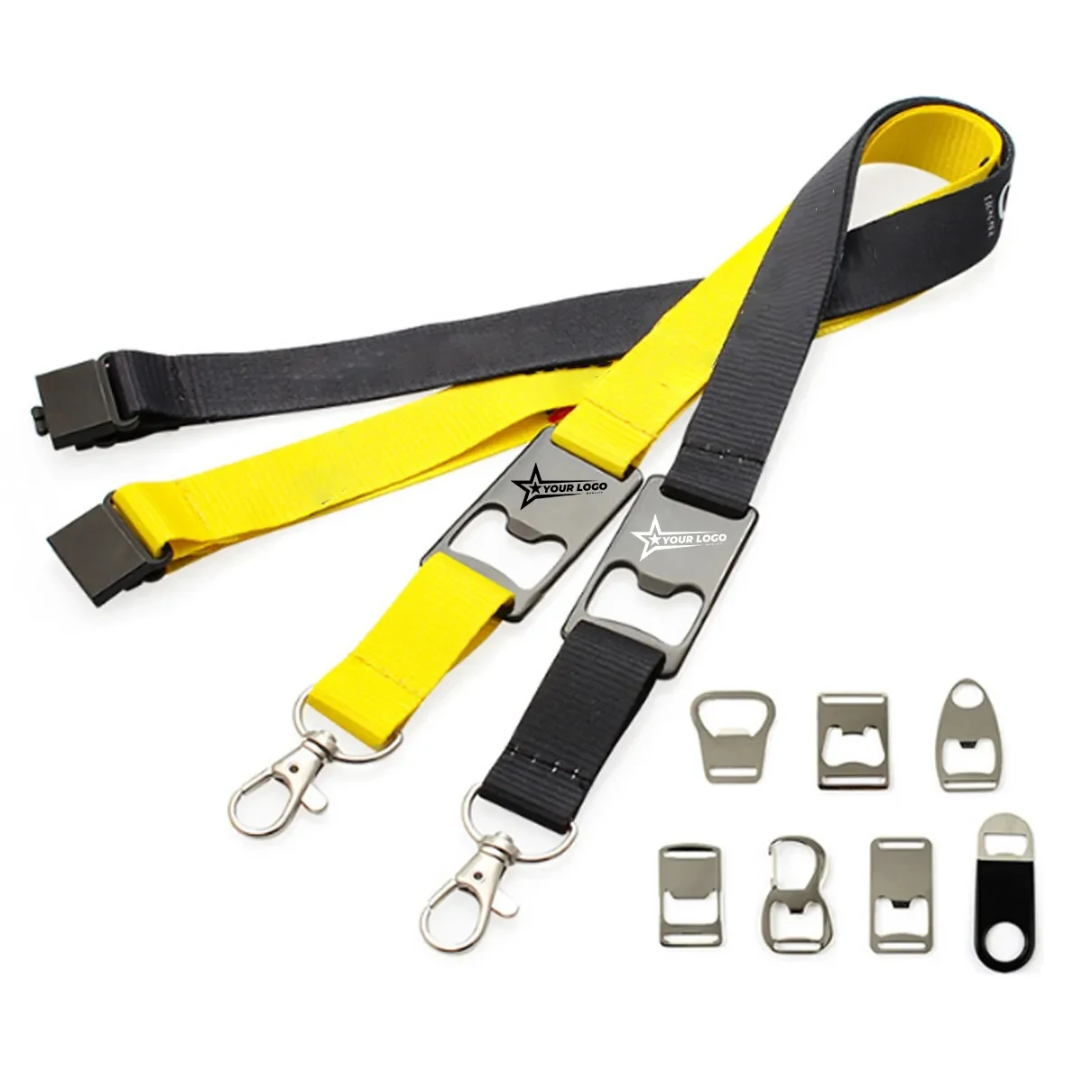 Bottle Opener Clip W/ Lanyard For Bartender Restaurant Bar 1