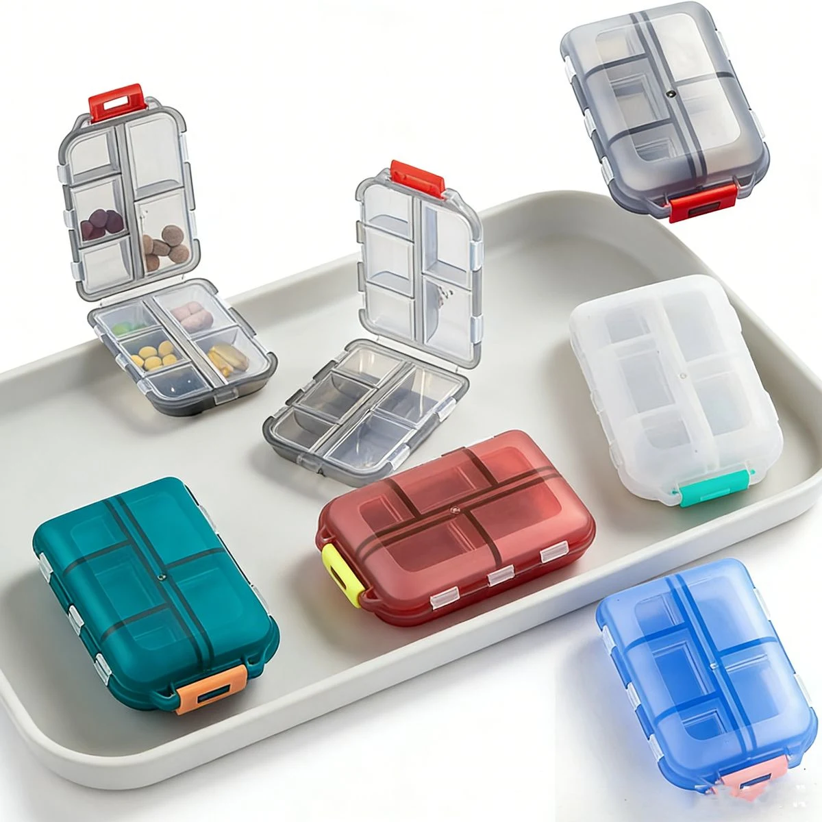 Portable Pill Storage Box 1