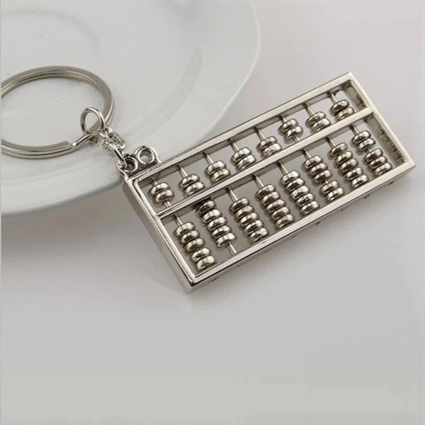 Custom Metal Abacus Key Ring — Corporate Training & Brain Teaser Giveaway 1