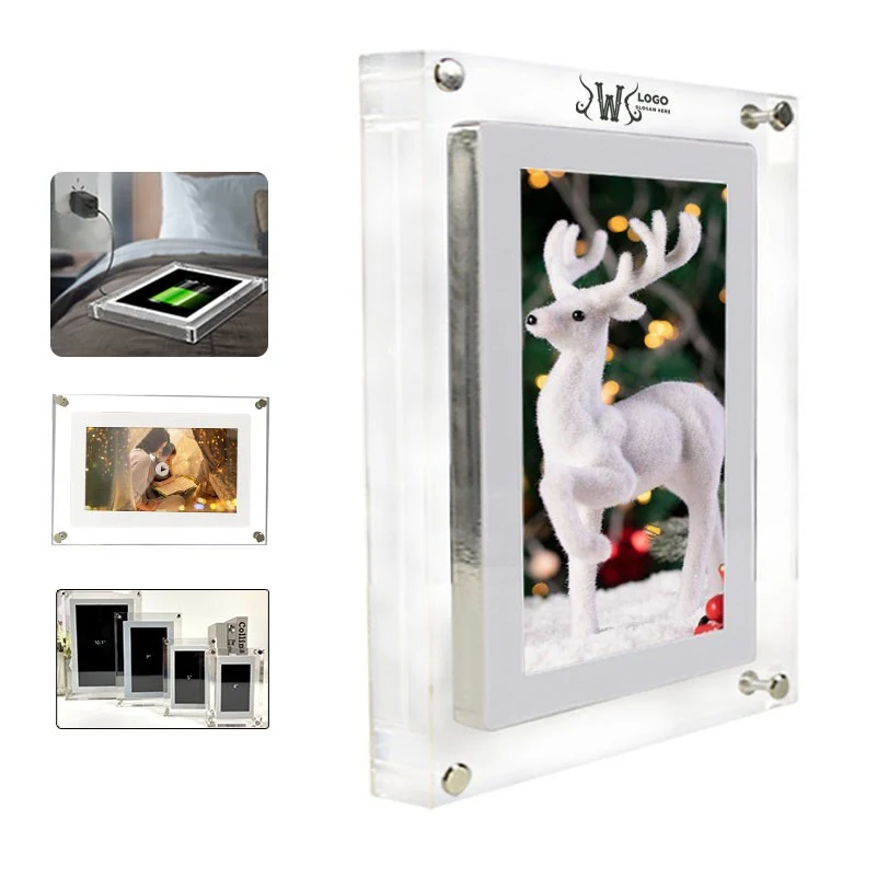 Acrylic Digital Picture Frame 7" 1
