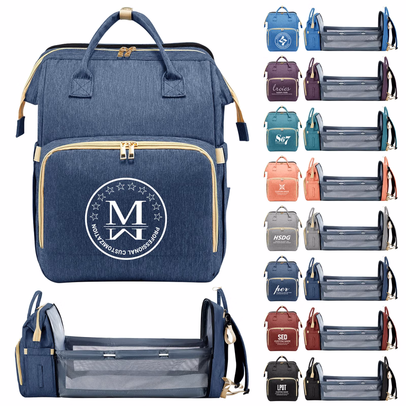 Outdoor Foldable Baby Diaper Mommy Backpack