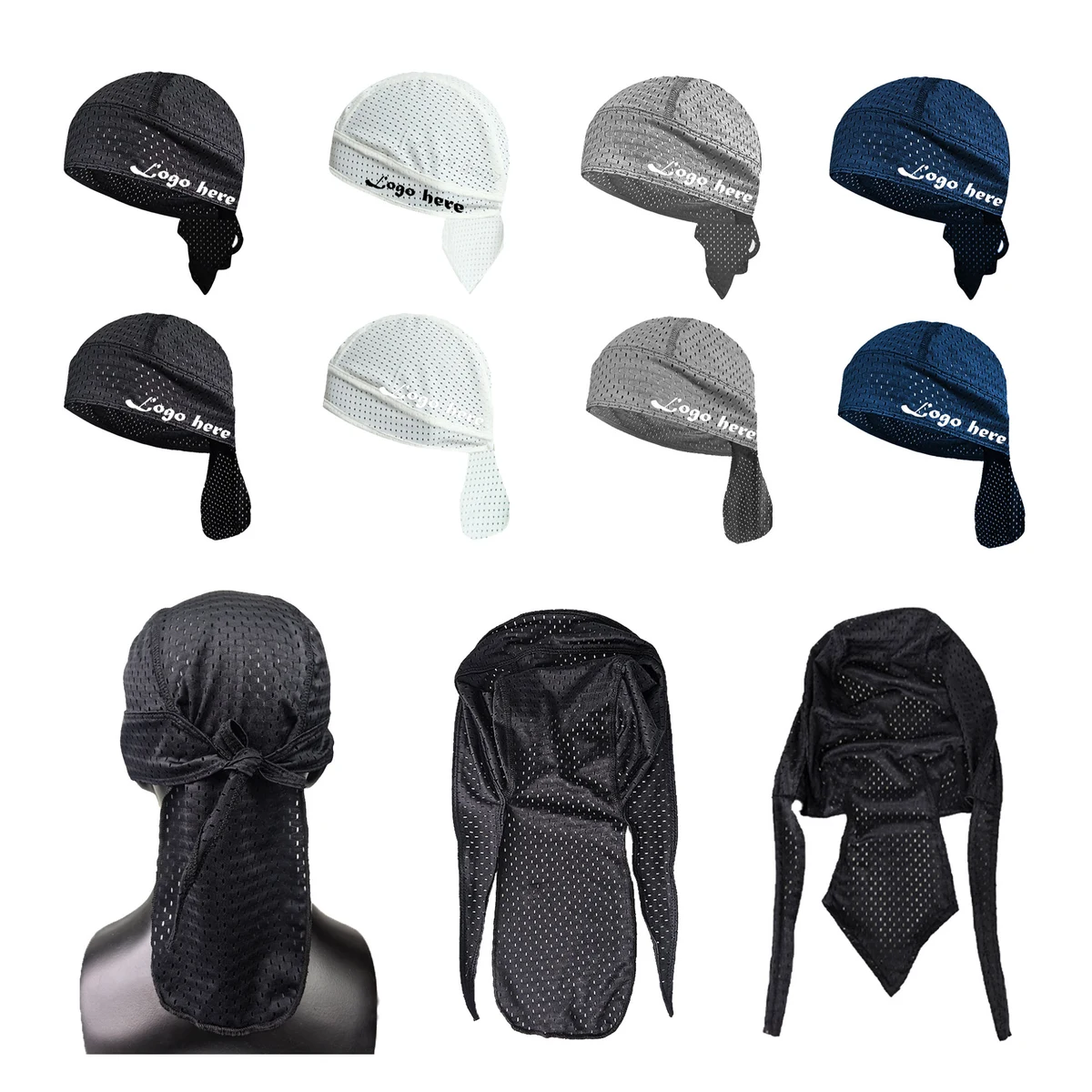 MOQ 200 Riding Large Mesh Quick-Drying Cycling Cap 1