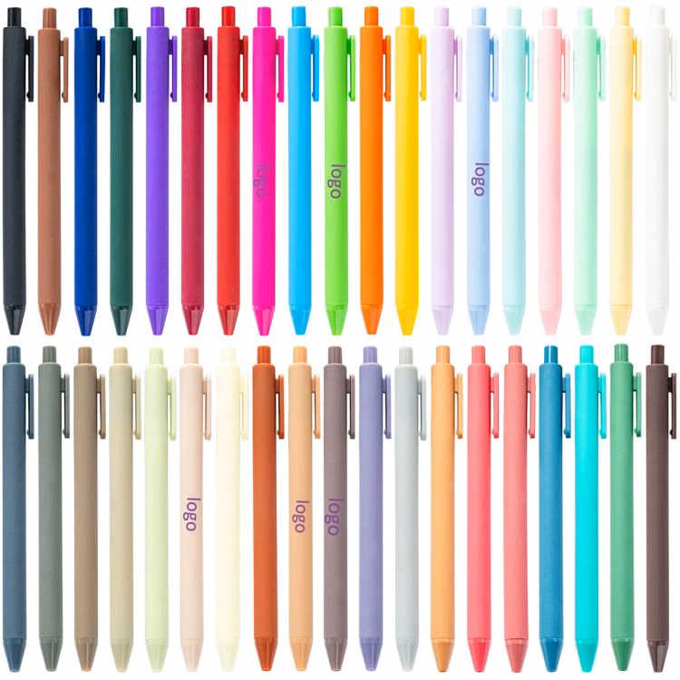 Retractable Click Ink Ballpoint Pen