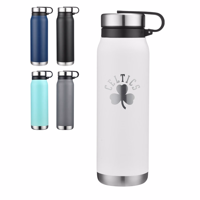 Union Printed - 20oz Vacuum Water Bottle w/ removable SS lid