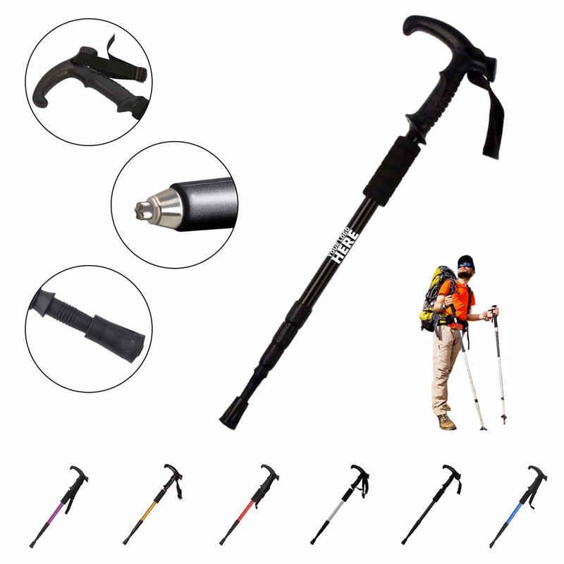 Aluminum Alloy Foldable Hiking Trekking Pole