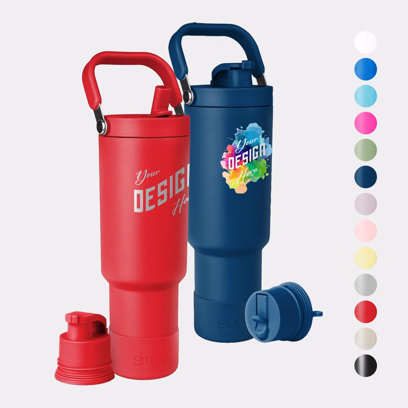 40 oz Simple Modern® Stainless Steel Double-Walled Insulated Trek Pivot Tumbler
