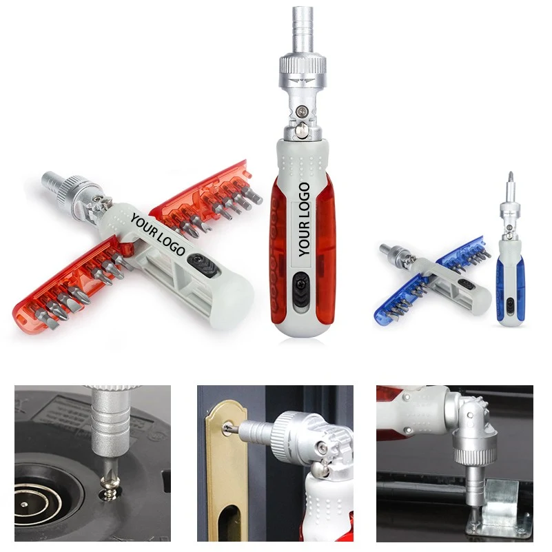 14 In1 Screwdriver Set Ratchet Mechanism Diy Tool 1