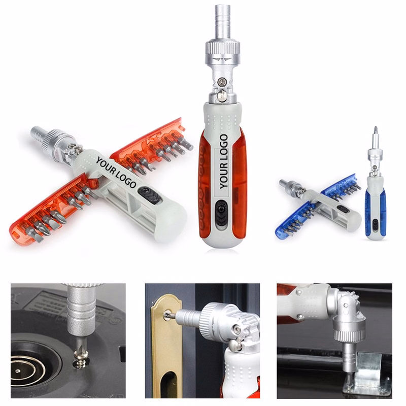 14 In1 Screwdriver Set Ratchet Mechanism Diy Tool