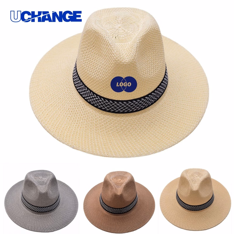 Outdoor Boater Straw Hat