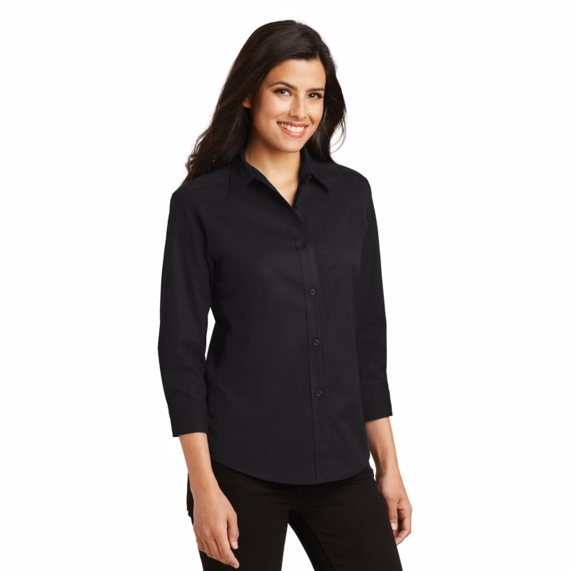 Port Authority Ladies 3/4-Sleeve Easy Care Shirt.