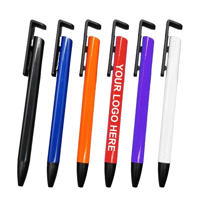 Click Ballpoint Pens With Stand 1