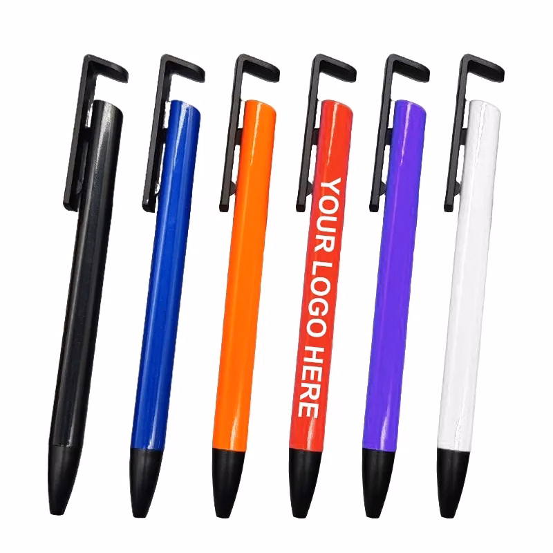 Click Ballpoint Pens With Stand