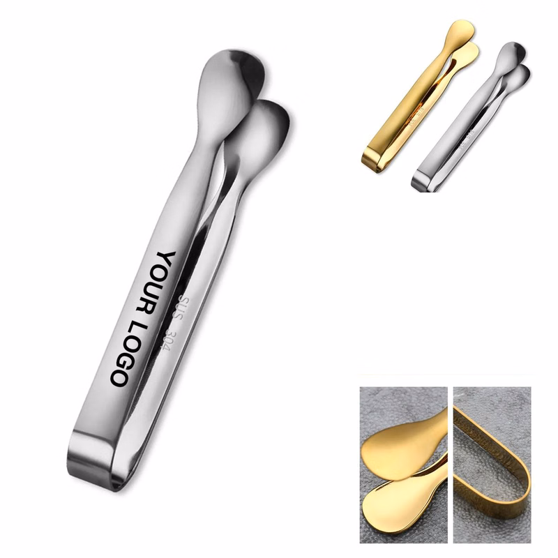 Stainless Steel Mini Tongs with Serrated Tips