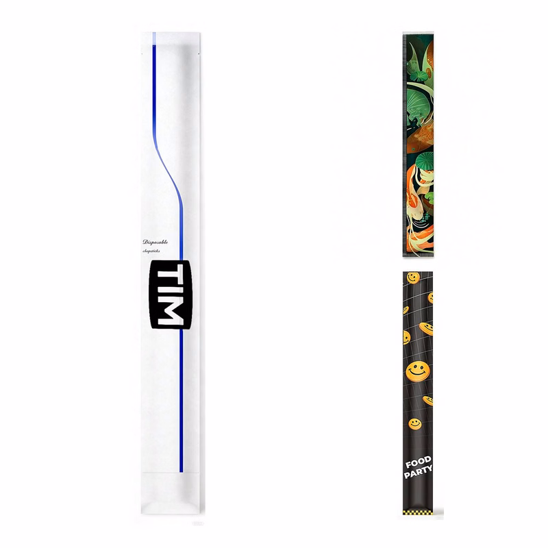Custom Logo Disposable Chopsticks w/ Package