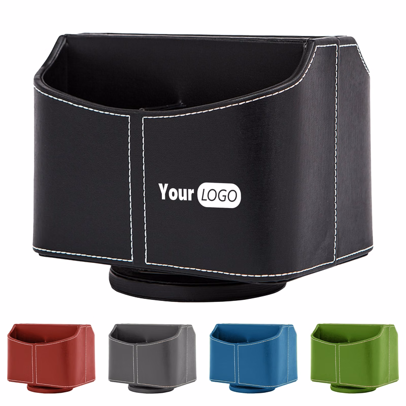 Leather Stylish Customizable Storage Box