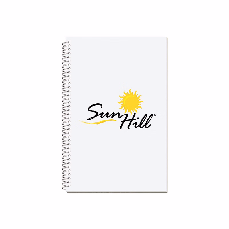 5 3/8" X 8 1/4" Full Color Econo Stenographer Notebook