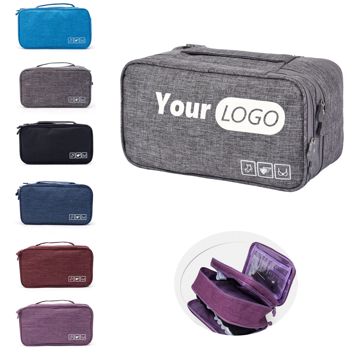 Portable High-Capacity Dustproof Intimates Storage Bag 1