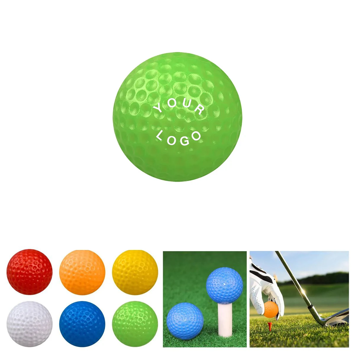 Rubber Golf Balls for Practice and Events 1
