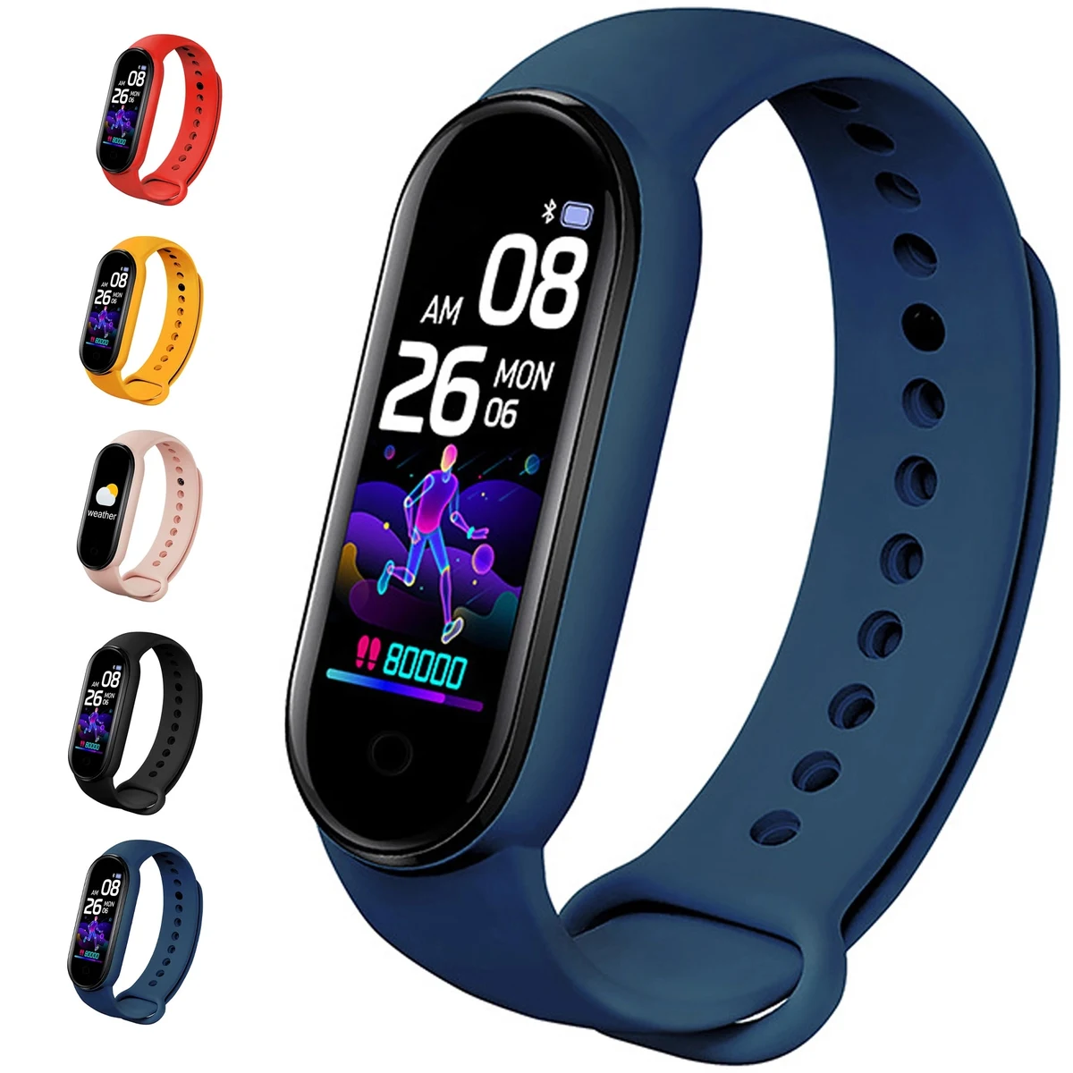 Fitness Tracker with Heart Rate Blood Pressure Monitor 1