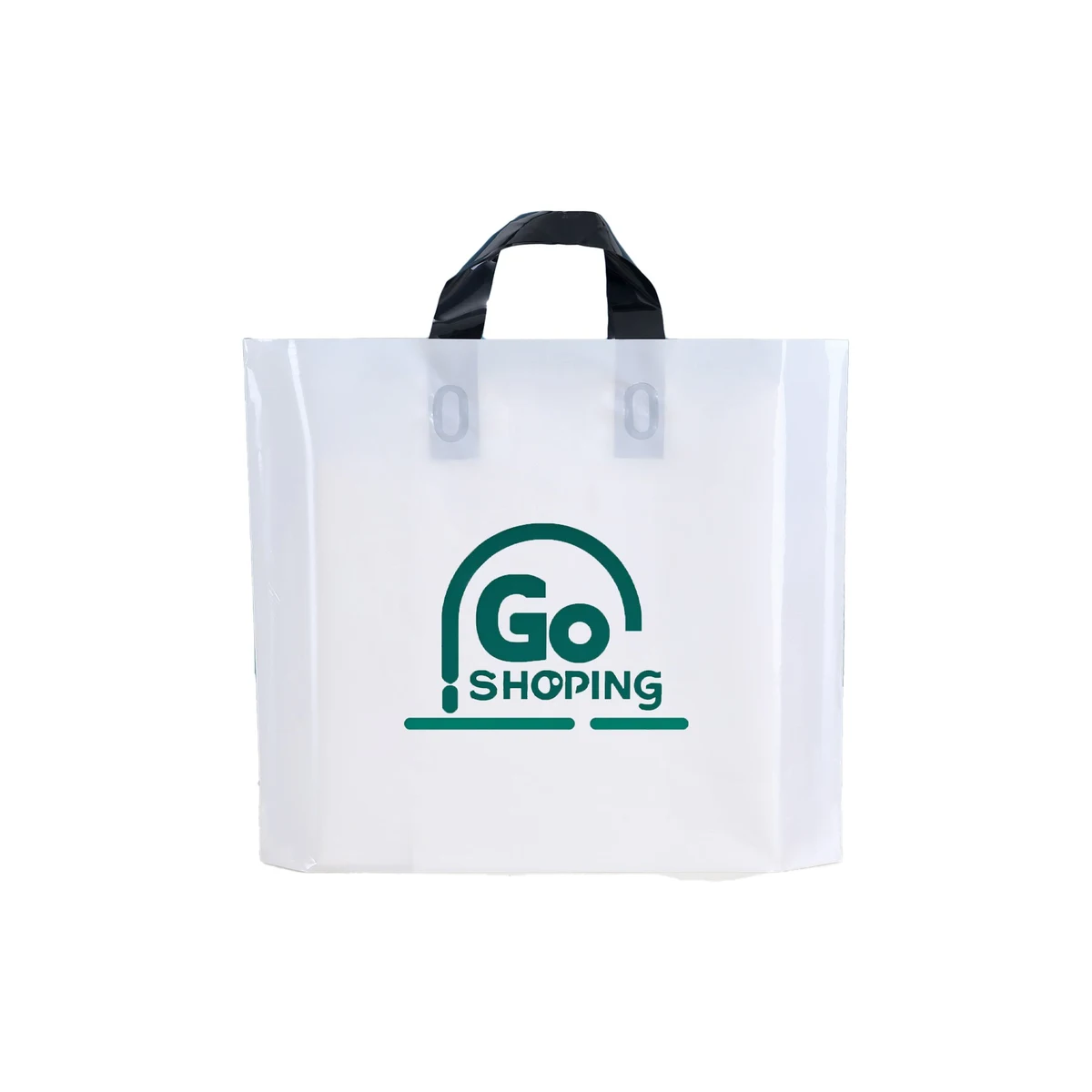 PE High Pressure Plastic Tote Bag 1