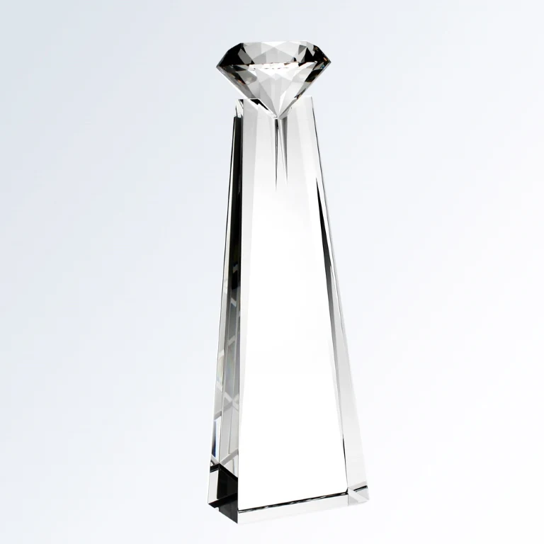 Small Diamond Goddess Crystal Award 1