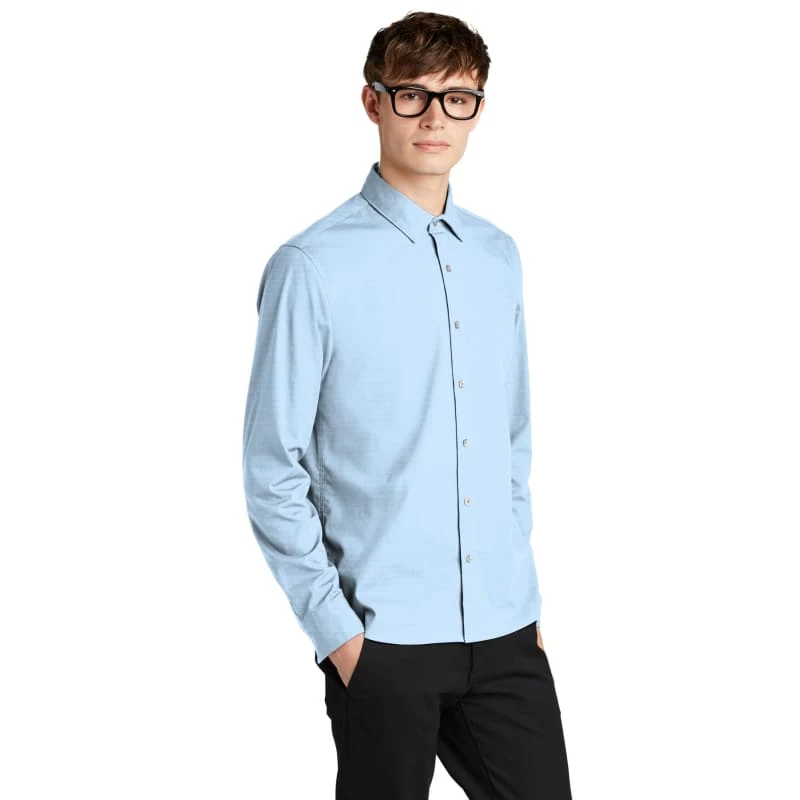 MERCER+METTLE Long Sleeve Stretch Woven Shirt 1