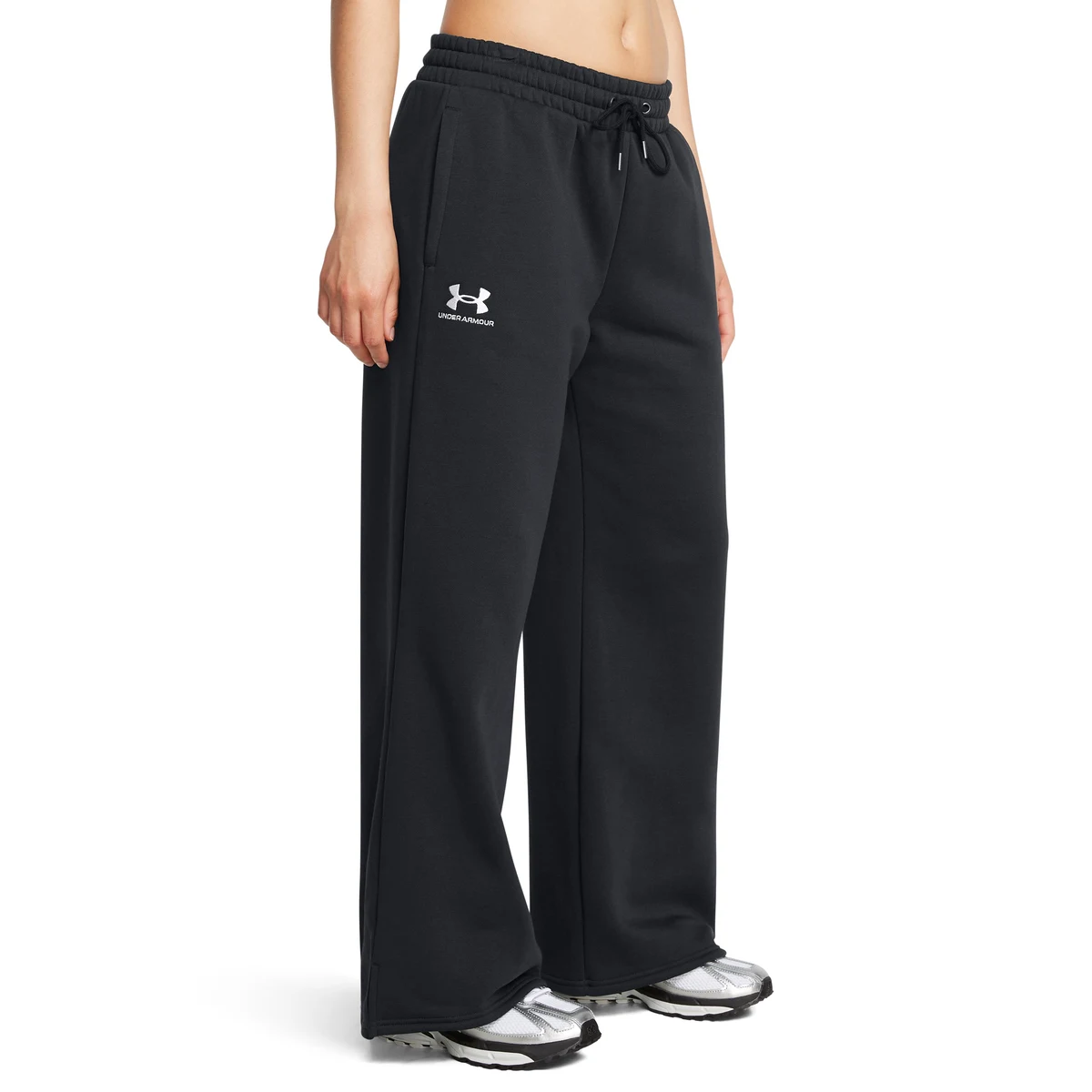 UA Icon Fleece Women's Wide Leg Pants 1