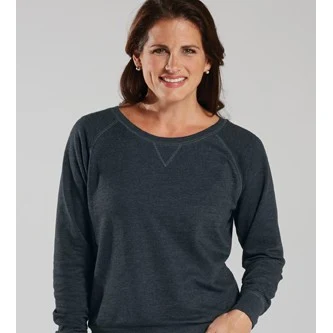 Embroidered LAT Ladies Longsleeve Pullover Shirt 1