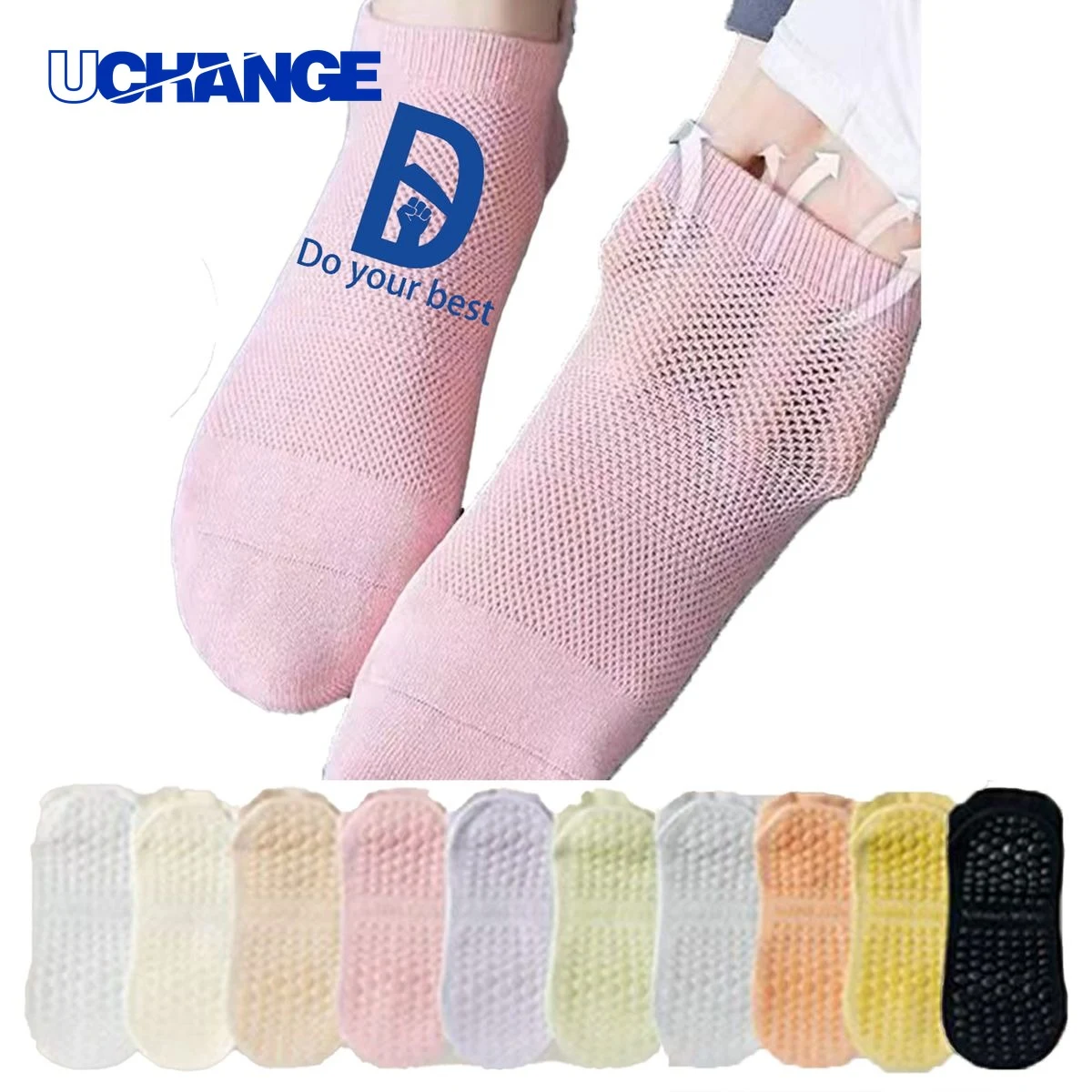 Ankle Athletic Pilates Socks 1