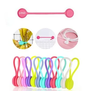 Magnetic Silicone Cord Winder Cable Organizer 1