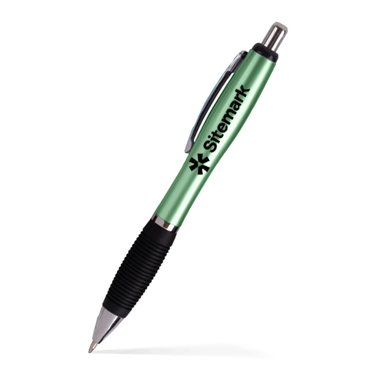 El-Gripper Click Pen - Silver Accents 1