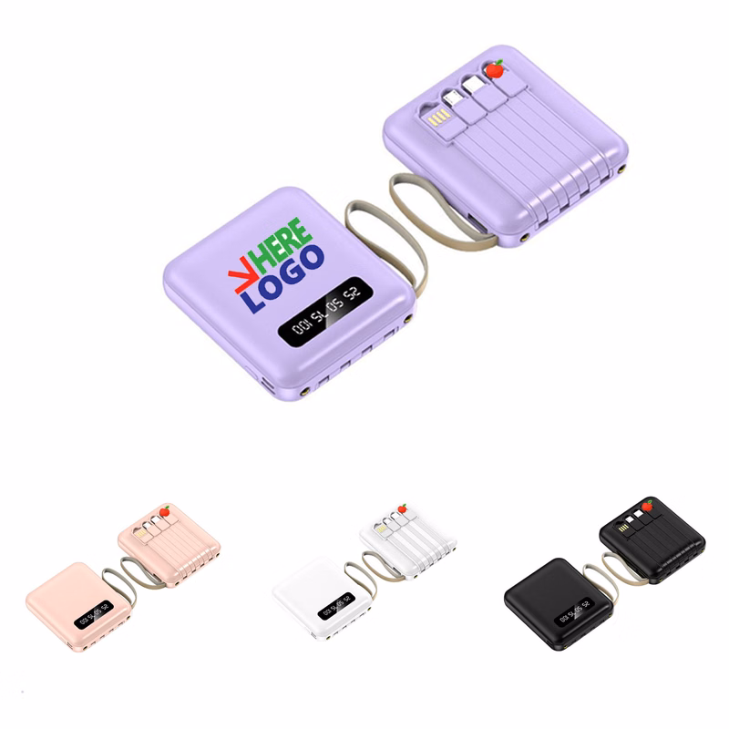 Portable Power Bank with Lanyard