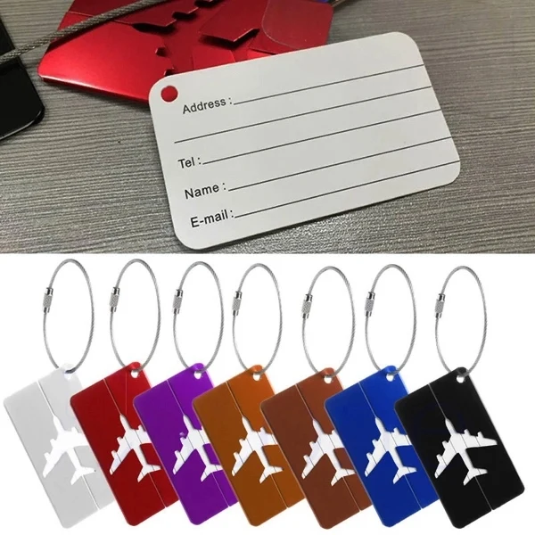 Air Plane Luggage Tag 1