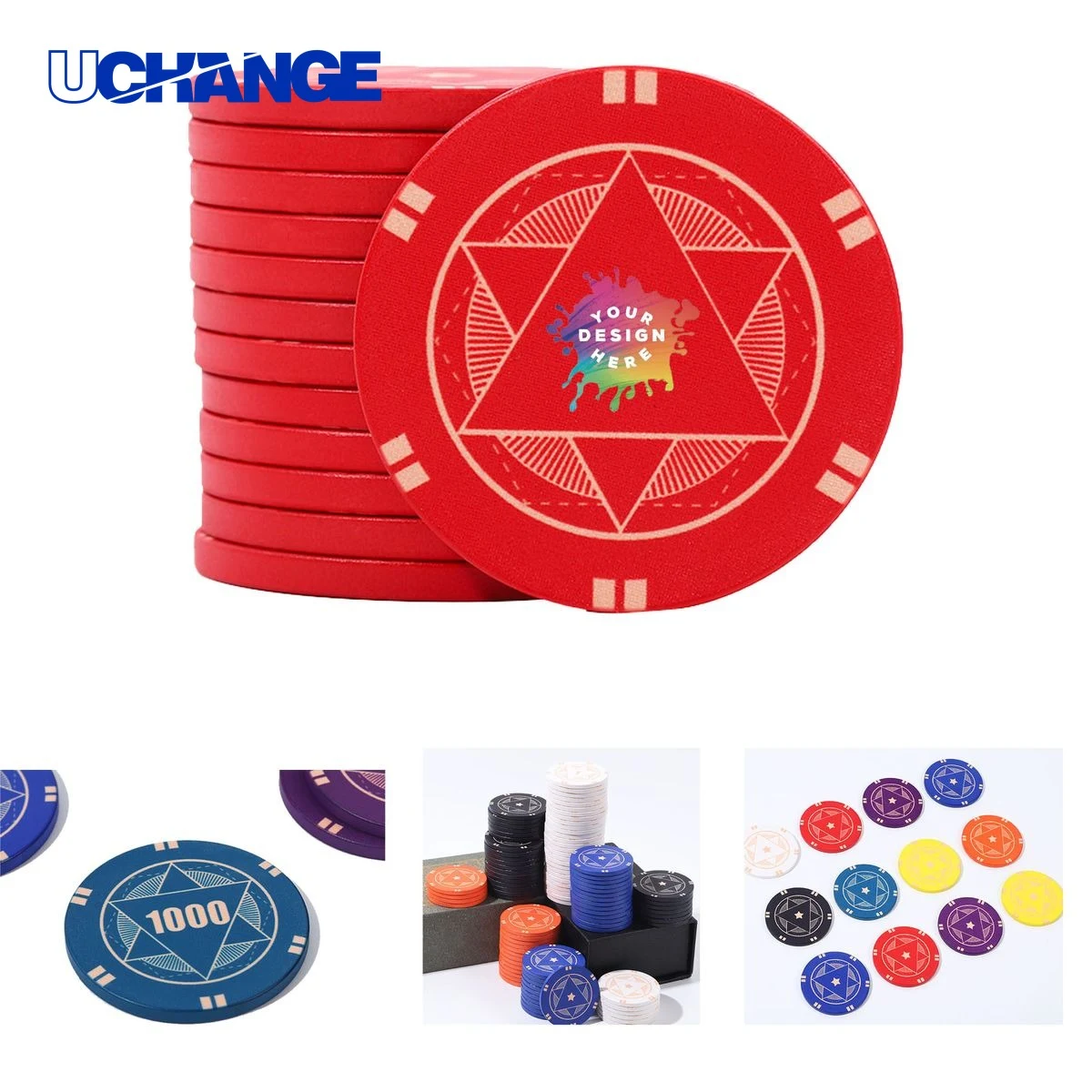 Custom Ceramic Poker Chips for Games 1