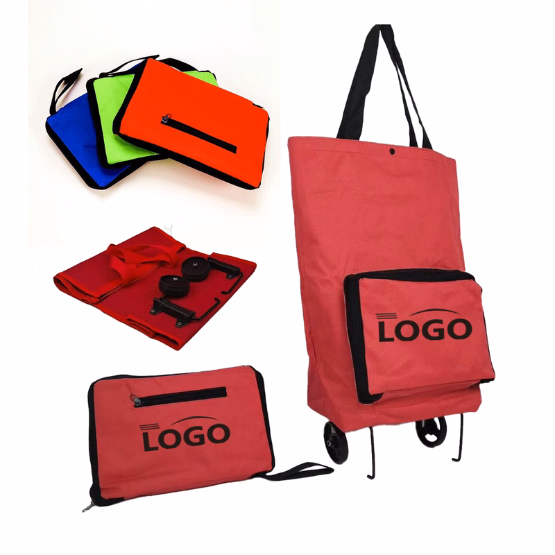 Foldable Shopping Bag with Wheels