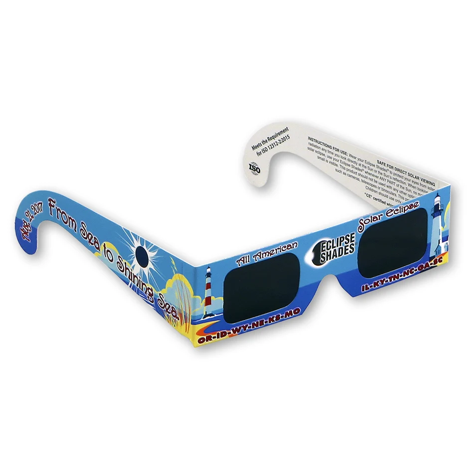 Eclipse Glasses - Safe Solar Eclipse Viewers - Custom Imprint 1