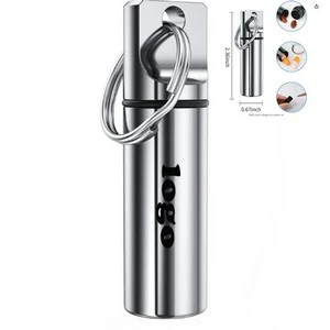 Aluminum Keychain Pill Holder 1