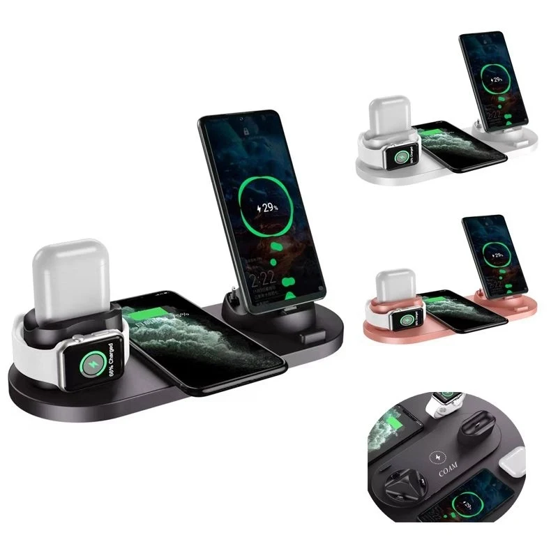 6 In 1 Multifunctional Wireless Charger Stand 1