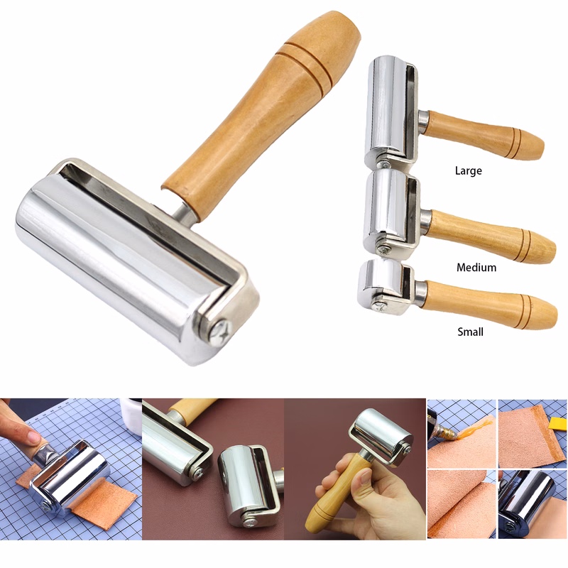 Leather Press Edge Roller