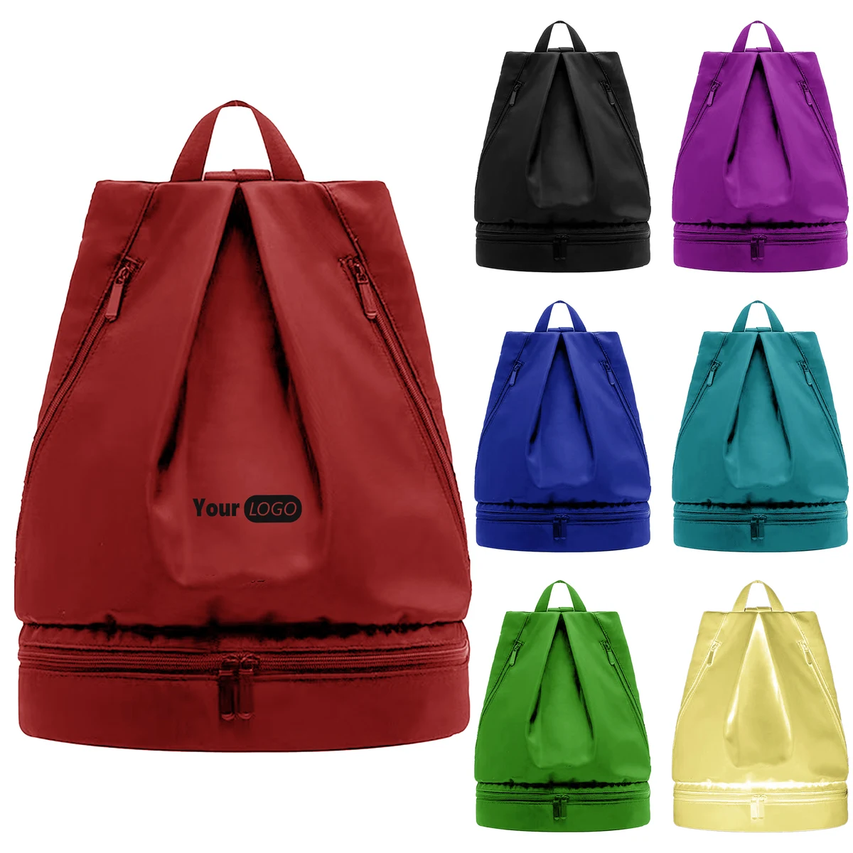 Polyester Customizable Gym And Swimming Bag 1
