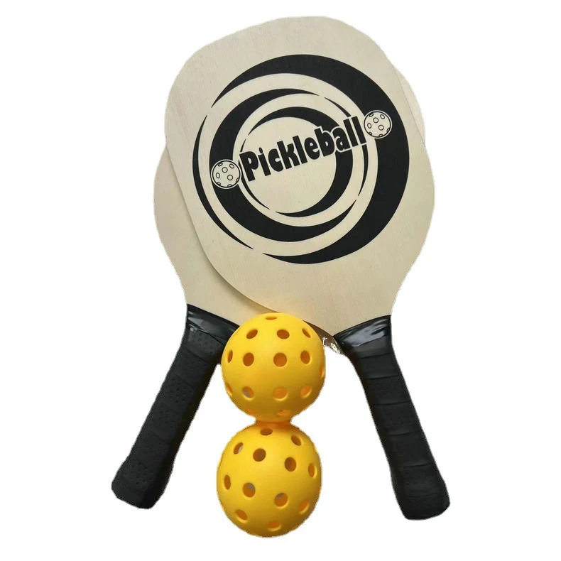 Wooden Pickleball Paddle Set 1
