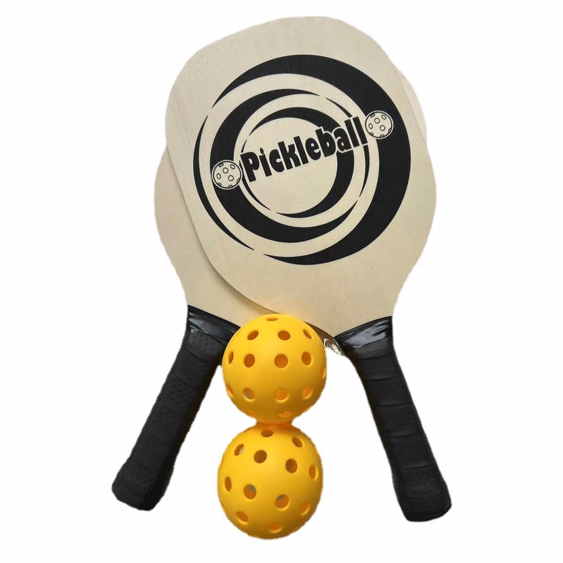 Wooden Pickleball Paddle Set